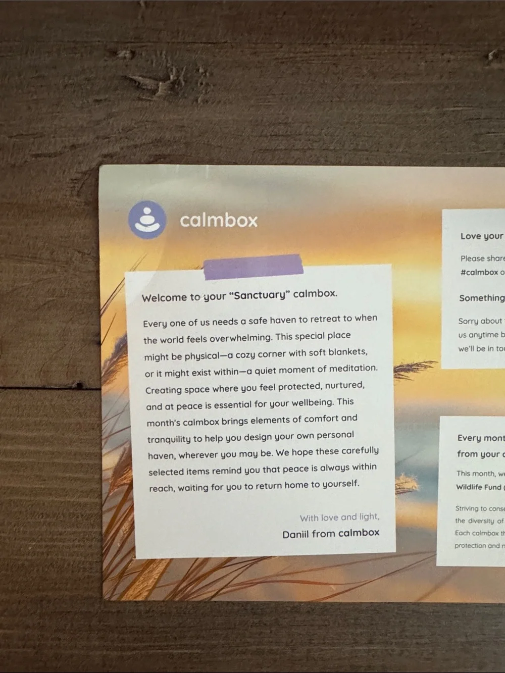 Calmbox “Sanctuary” Bundle